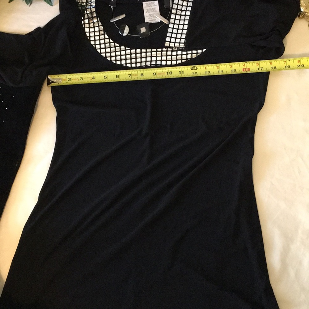 Tiana B. Reflection Black Dress - Picture 5 of 8